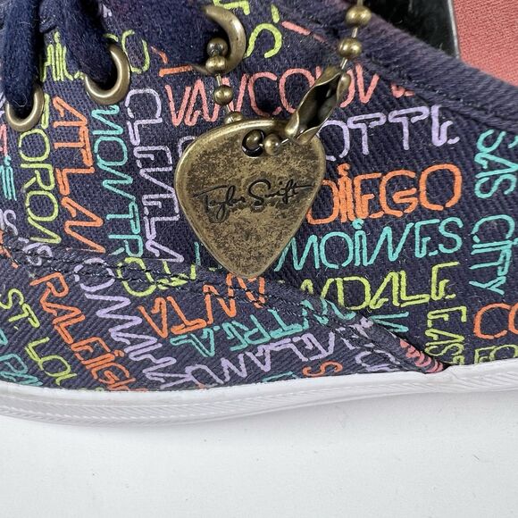 Keds Taylor Swift 1989 World Tour Limited Edition Shoes Women's Size 6 - Picture 4 of 9